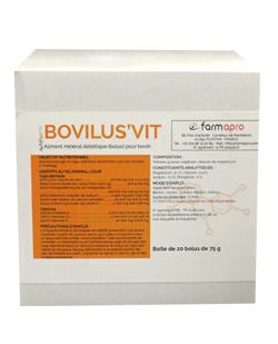 Bovilus'VIT, bolus vitamines, oligo éléments