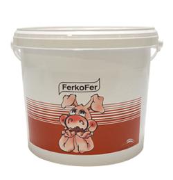 Ferkofer, apport de fer orale pour le porcelet, blanc