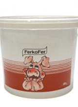 Ferkofer, apport de fer orale pour le porcelet, blanc