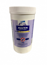 Agita MUSCID 100 SG, insecticides, adulticides mouches, ténébrions badigeon, pulvérisation, effet KO, moucherons