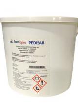 pedisab durcisseur sabots, onglons, permanganate de potassium, sulfate de zinc, sulfate de cuivre, pédiluve